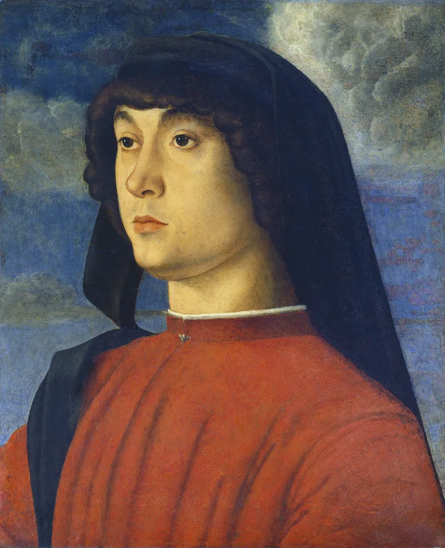 Portrait of a Young Man in Red