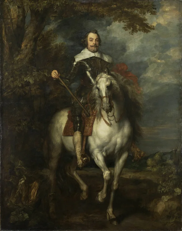 Equestrian portrait of Francisco de Moncada