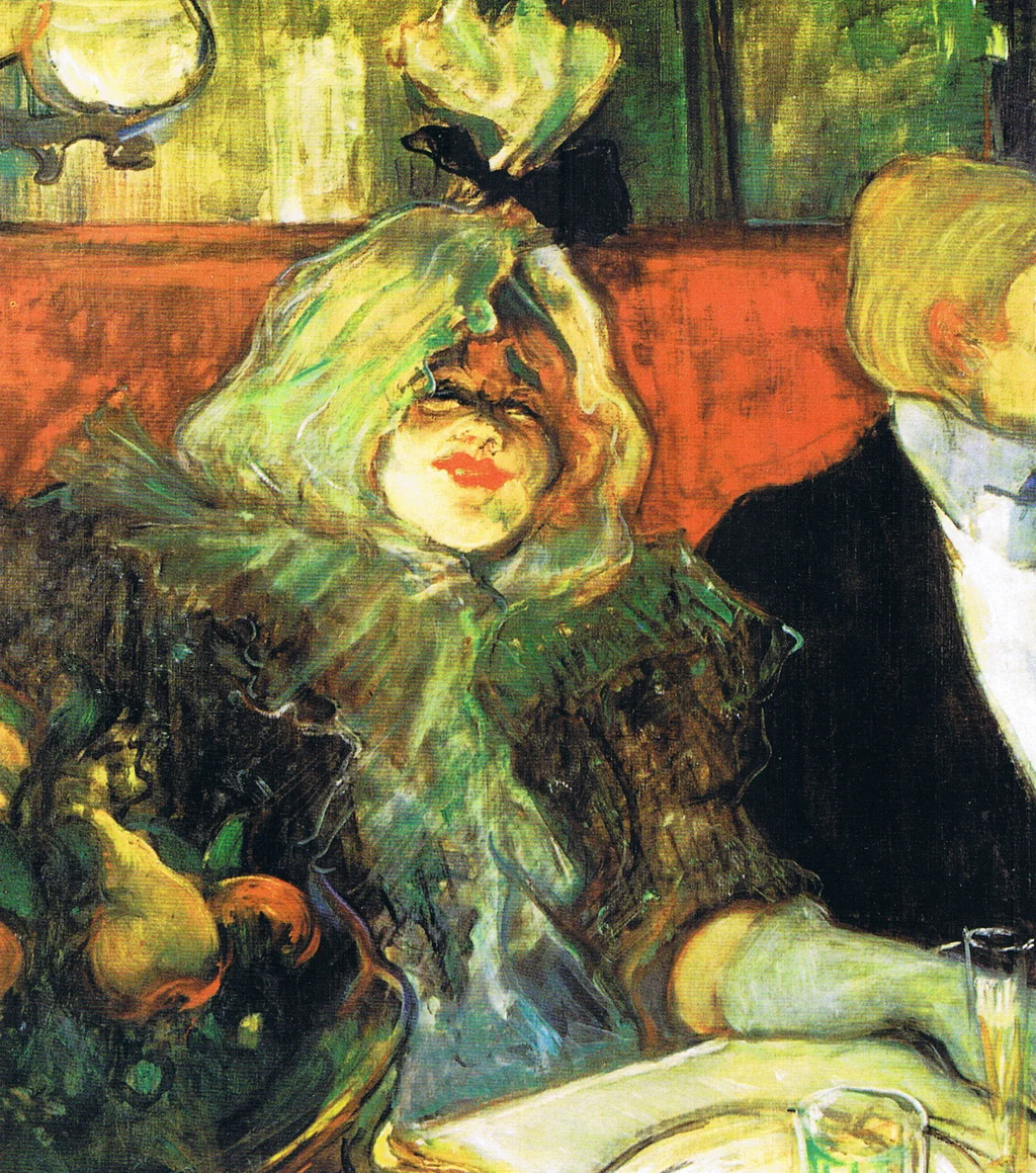 Dans le salon particulier