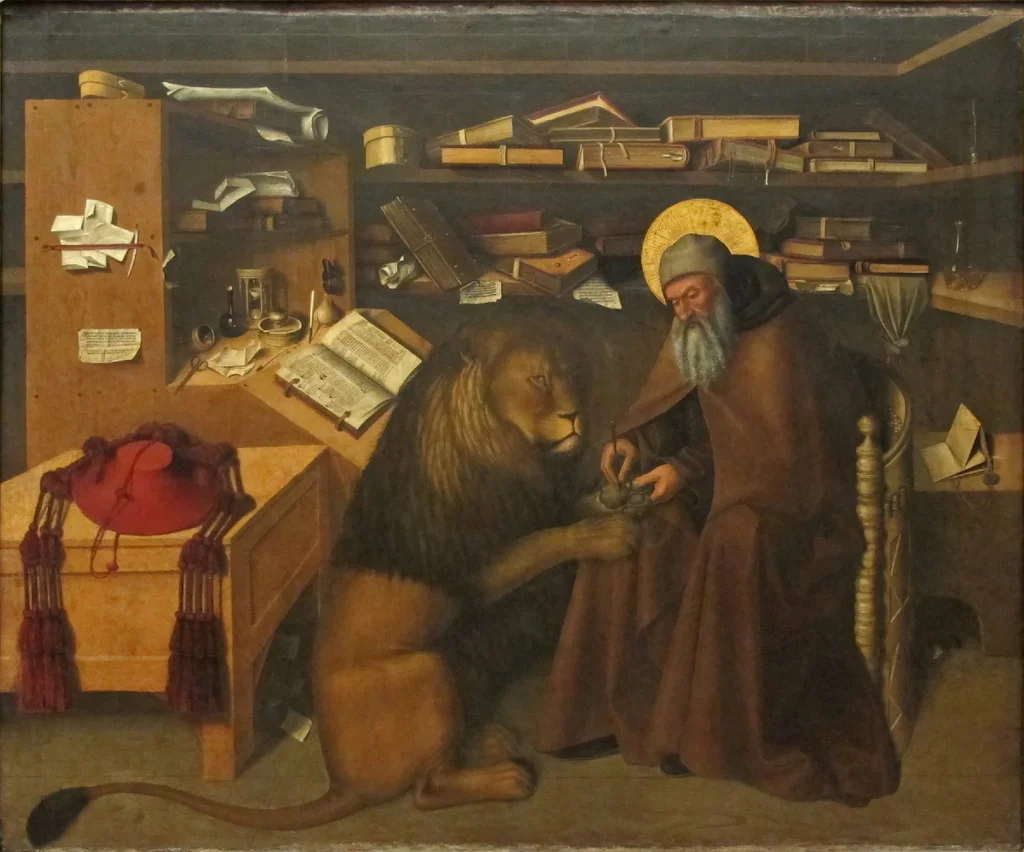 Der heilige Hieronymus in seiner Studierstube