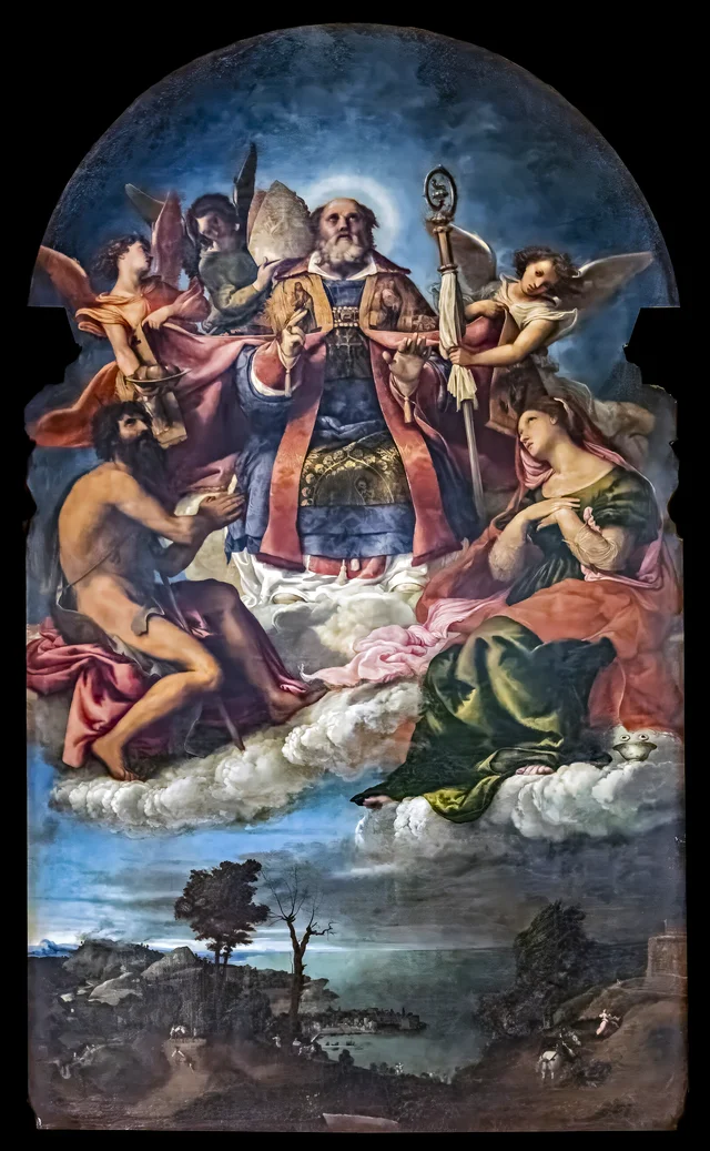 San Nicolás en gloria