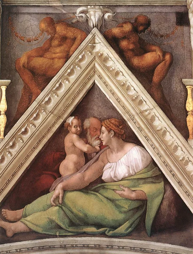 Spandrel: Hezekiah, Manasseh and Amon