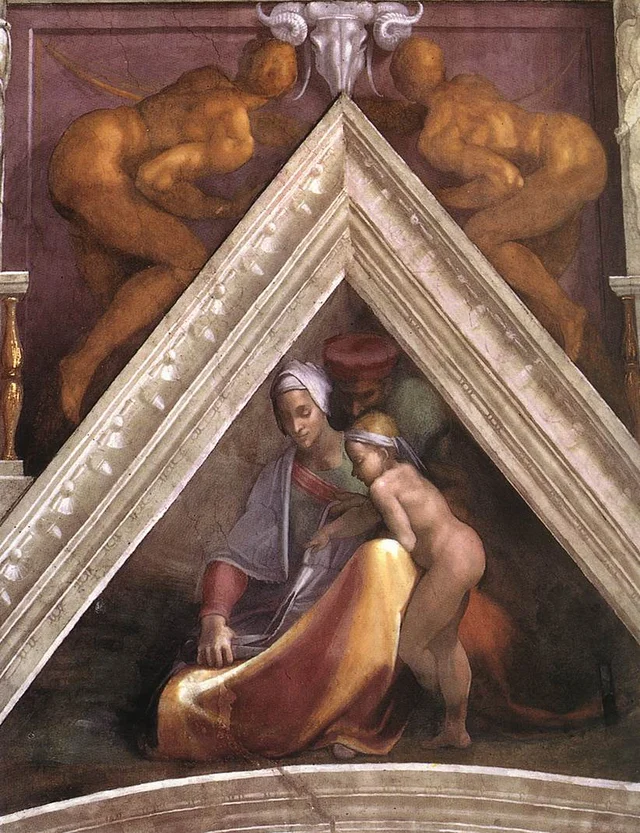 Spandrel: Salmon, Boaz and Obed