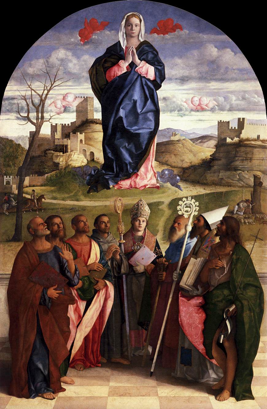 La Vergine in gloria con santi