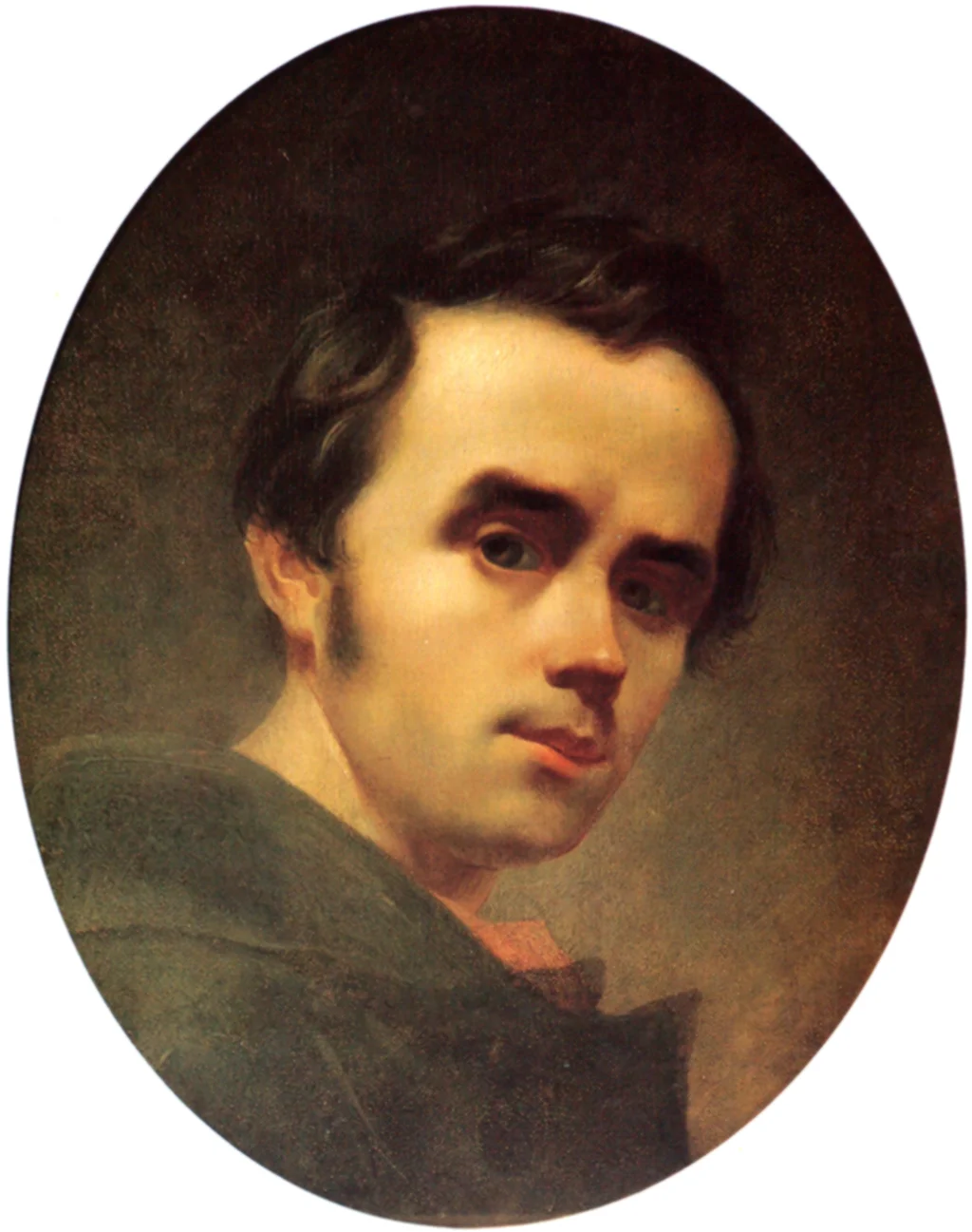 Self-portrait of Shevchenko (winter 1840/1841)
