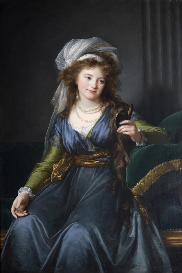 Portrait of countess Yekaterina Skavronskaya
