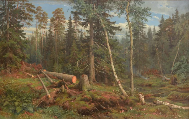 La tala de árboles