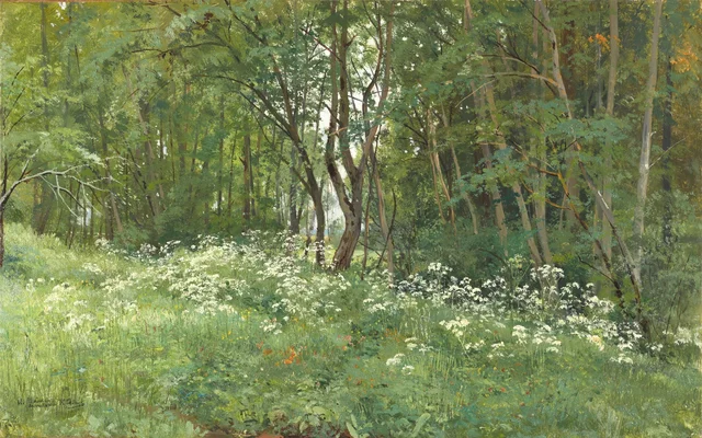 Flowers on the Edge of the Forest
