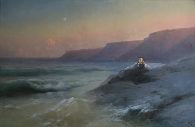 A. S. Pushkin at the Black Sea coast
