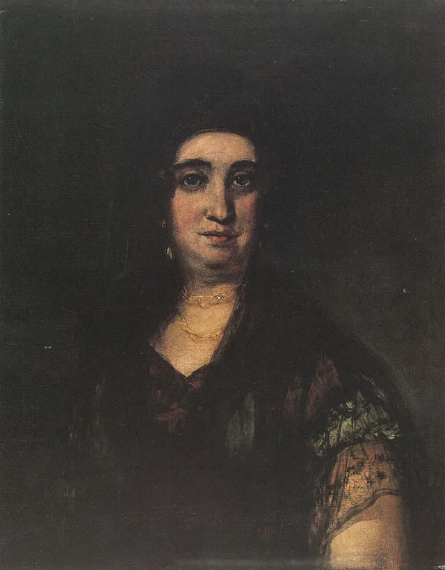 Portrait of a Lady with a Mantilla