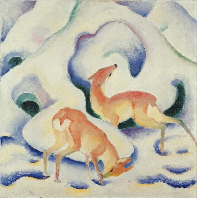 Deer in the Snow II