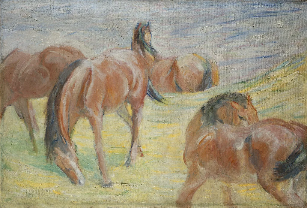 Grazing Horses I