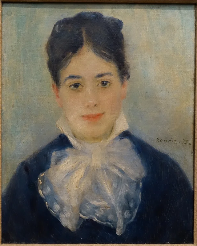 Lächelnde Frau (Porträt der Alphonsine Fournaise)