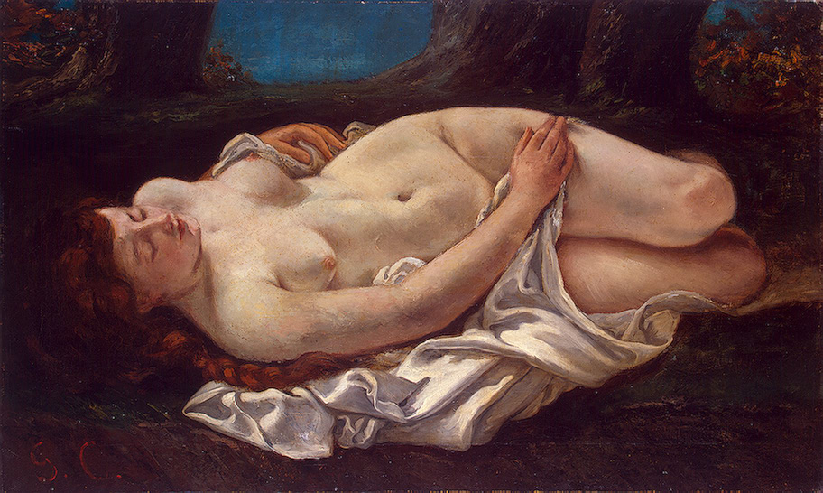 Donna sdraiata