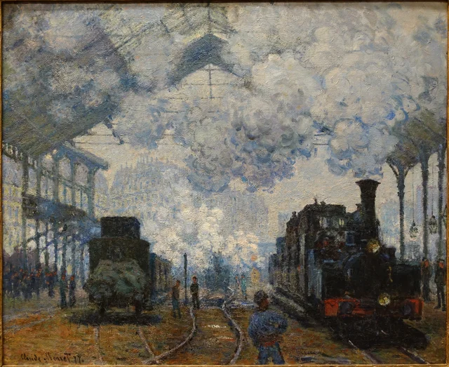 The Gare Saint-Lazare: Arrival of a Train
