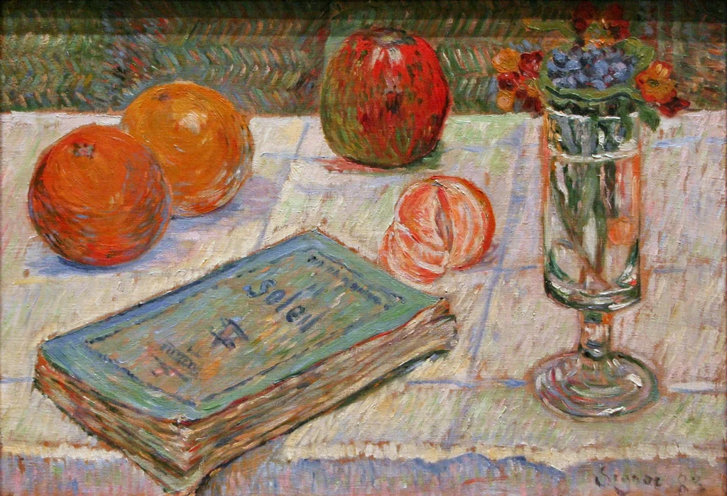 Stillleben mit Buch