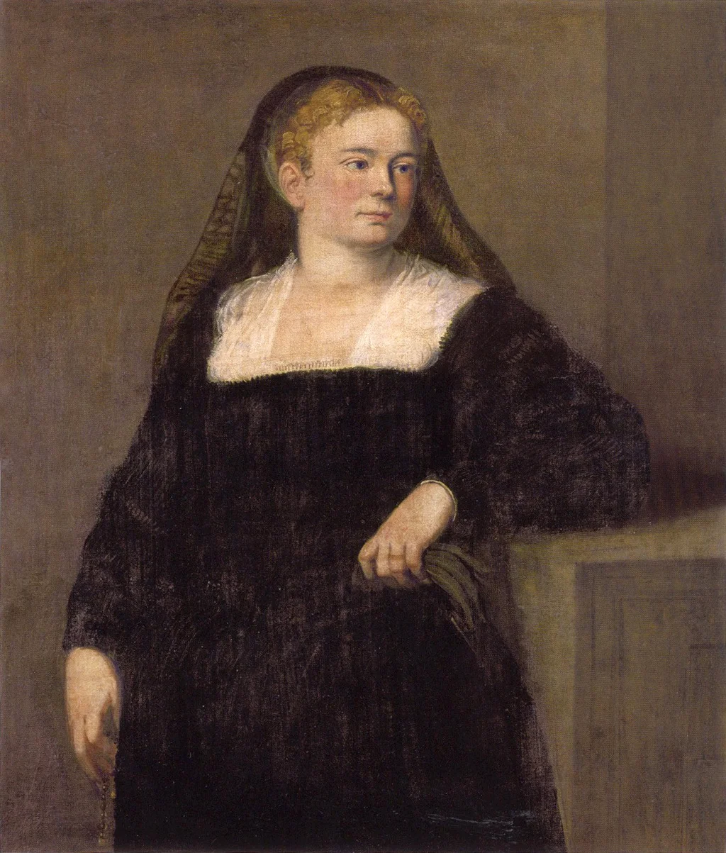 Ritratto di una dama in lutto