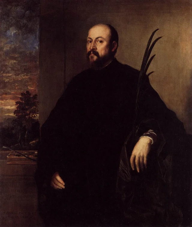 Portrait of the paint dealer Alvise dalla Scala