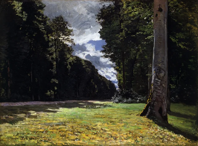 Pavé de Chailly in the Fontainebleau forest