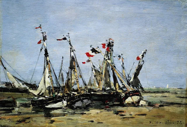 Trouville, awaiting the tide