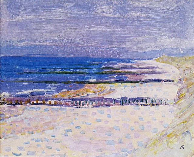 Beach with Five Piers at Domburg