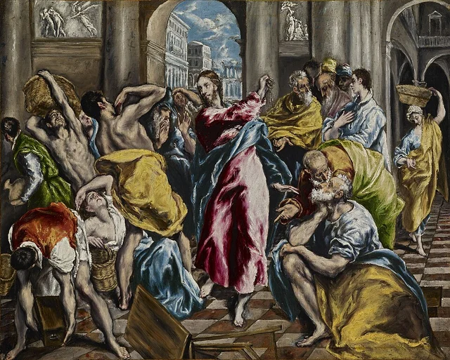 Christ Driving the Money Changers from the Temple