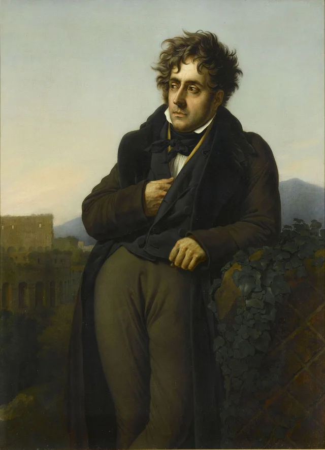 Chateaubriand Meditating on the Ruins of Rome