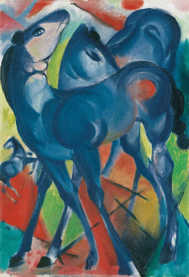 Les poulains bleus