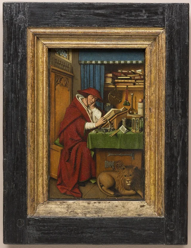 Saint Jerome in His Study
