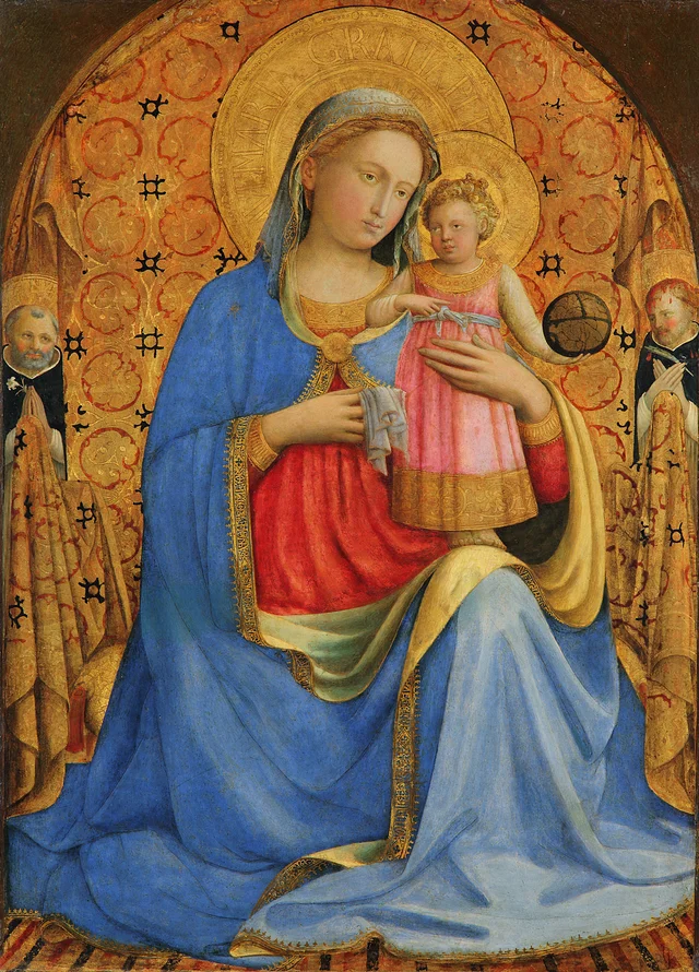 Maria mit dem Kind und Heiligen