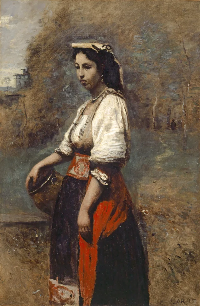 Italiana alla fontana