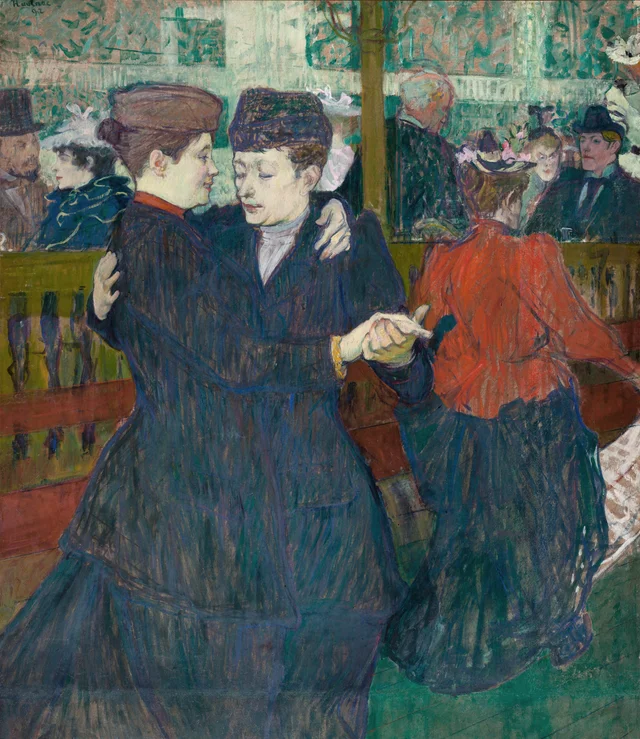 At the Moulin Rouge: Two women waltzing