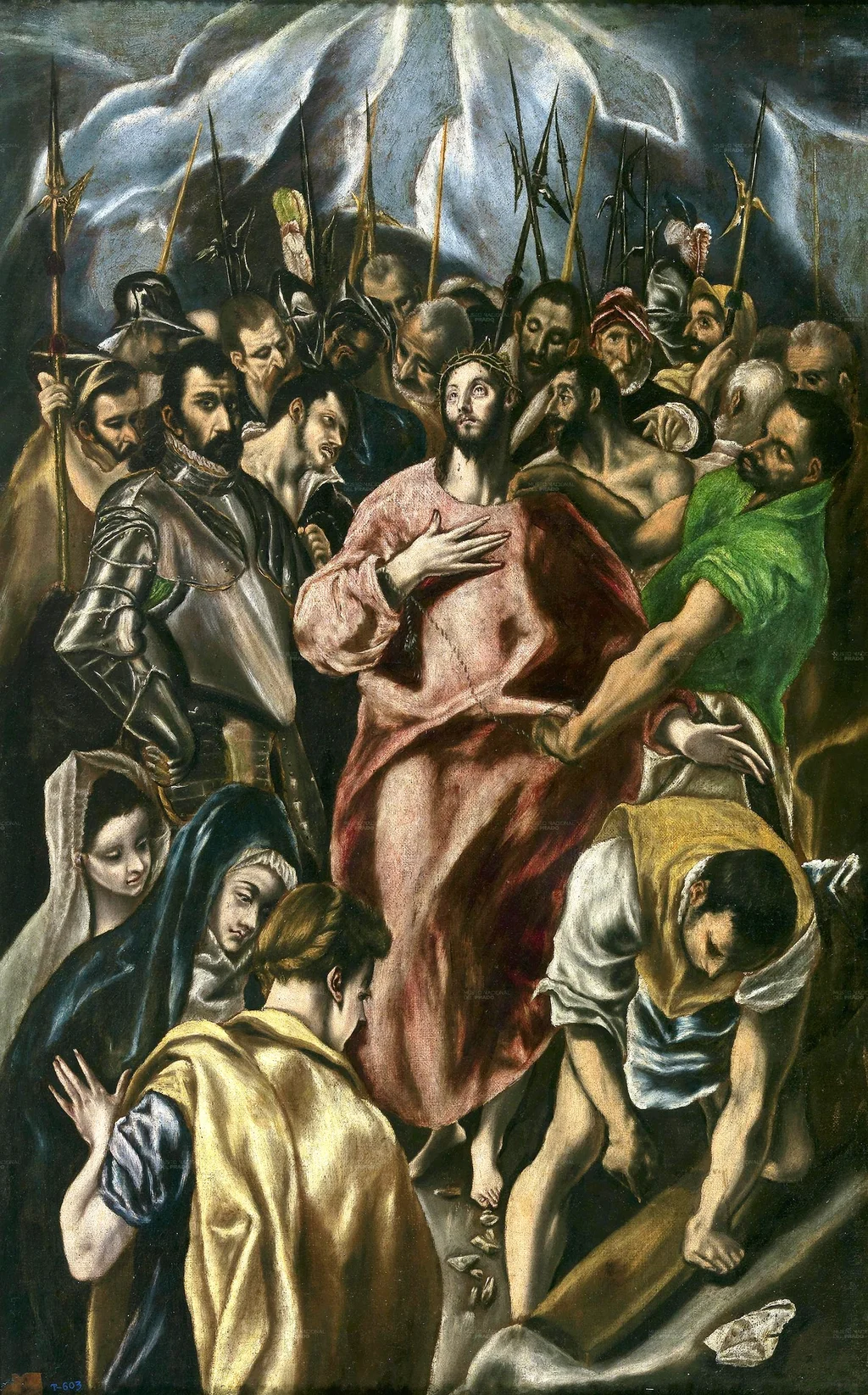 Die Entkleidung Christi (von J. M. Theotocópuli)