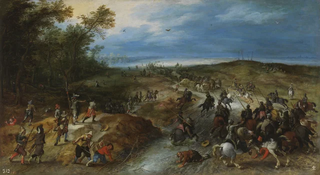 Surprise Attack on a Convoy