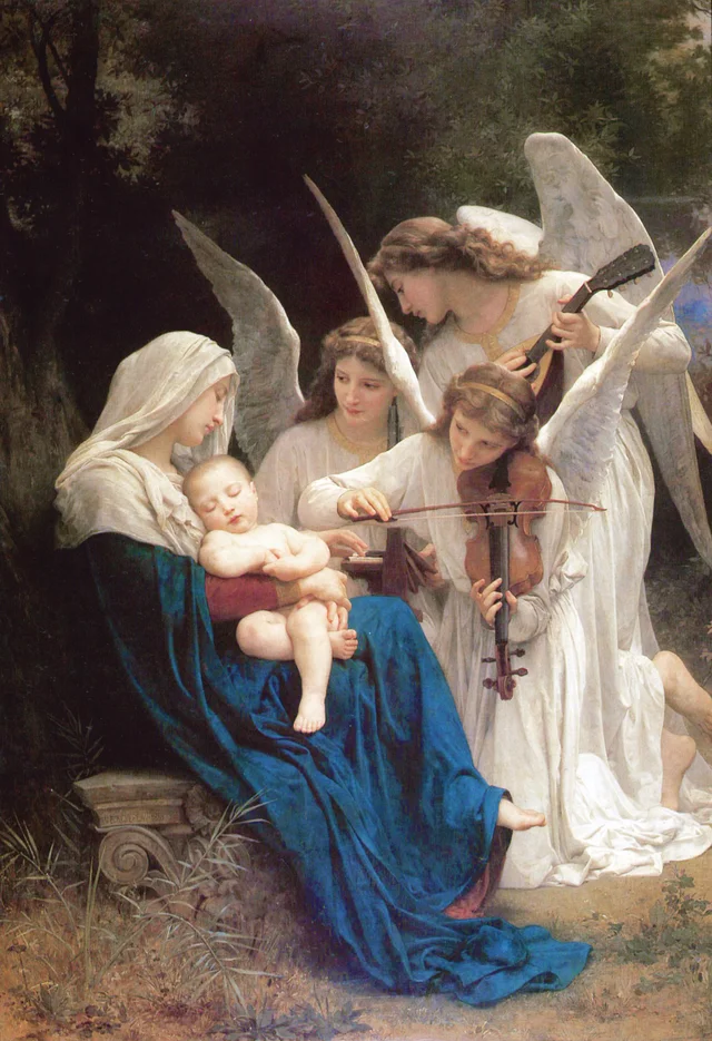 Vergine con angeli