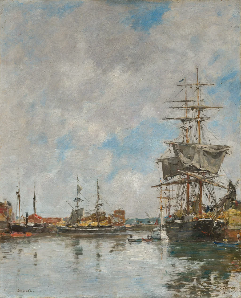 Der Hafen von Deauville