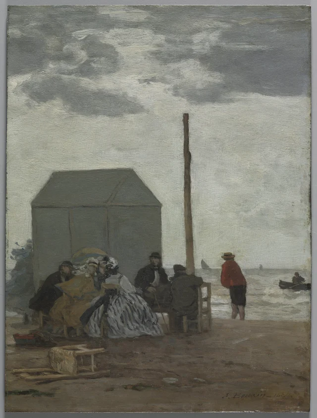 La spiaggia di Deauville