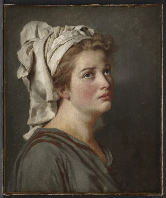 Giovane donna con turbante