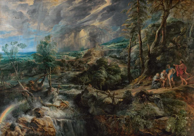 Landscape with Philemon and Baucis