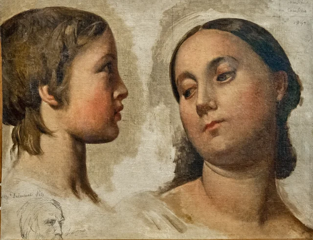 Madame de Lauréal and her son