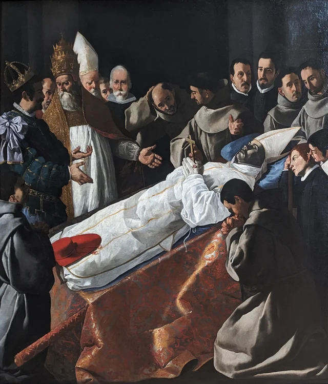 Saint Bonaventure's Body Lying in State