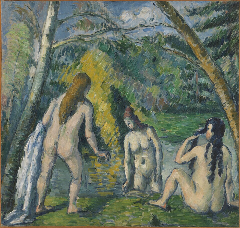 Three Bathers