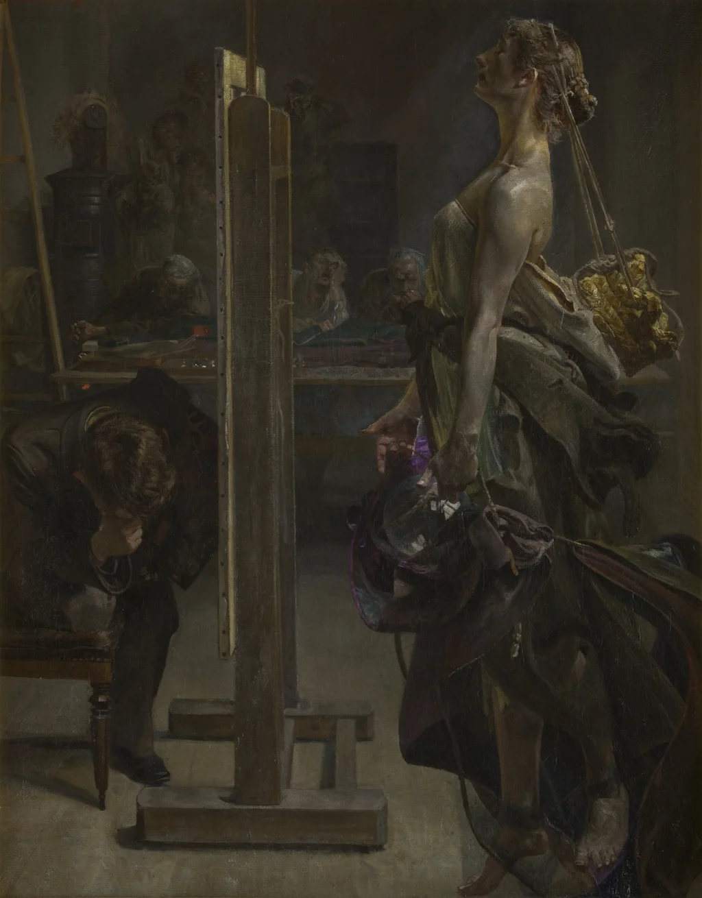 La inspiración del pintor