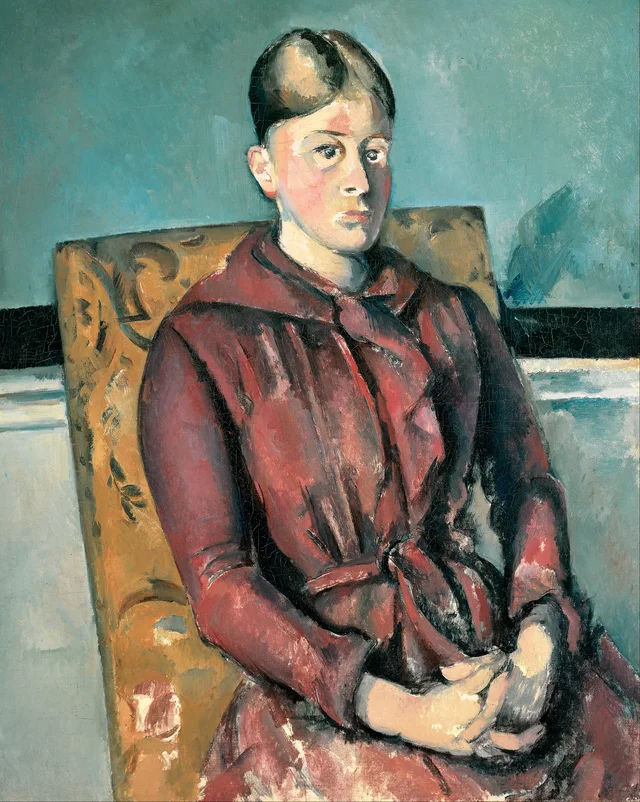 Madame Cézanne in a Yellow Chair