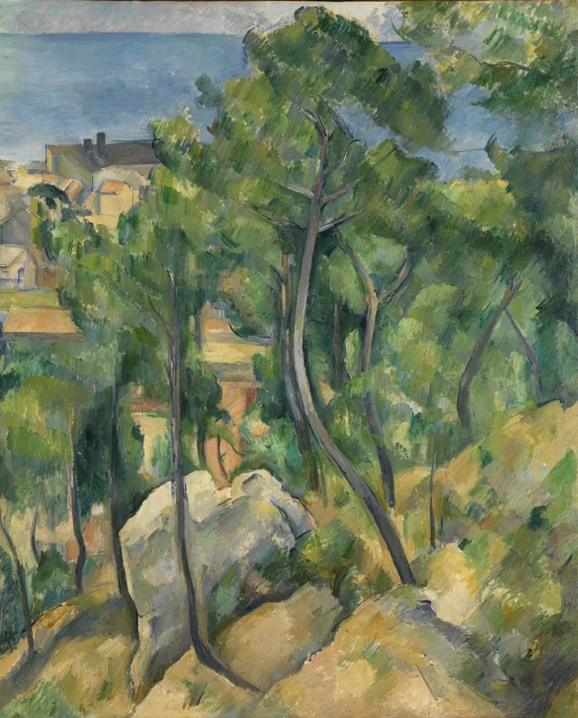 Rocks, Pines and Sea at l Estaque
