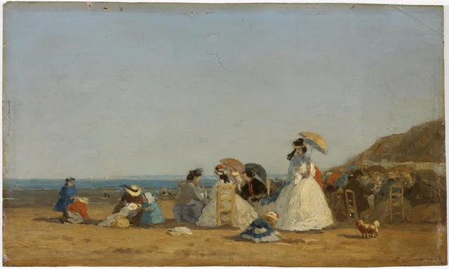 Figuren am Strand