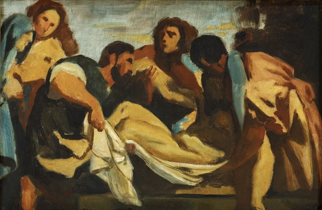 Study after Titian's Entombment of Christ