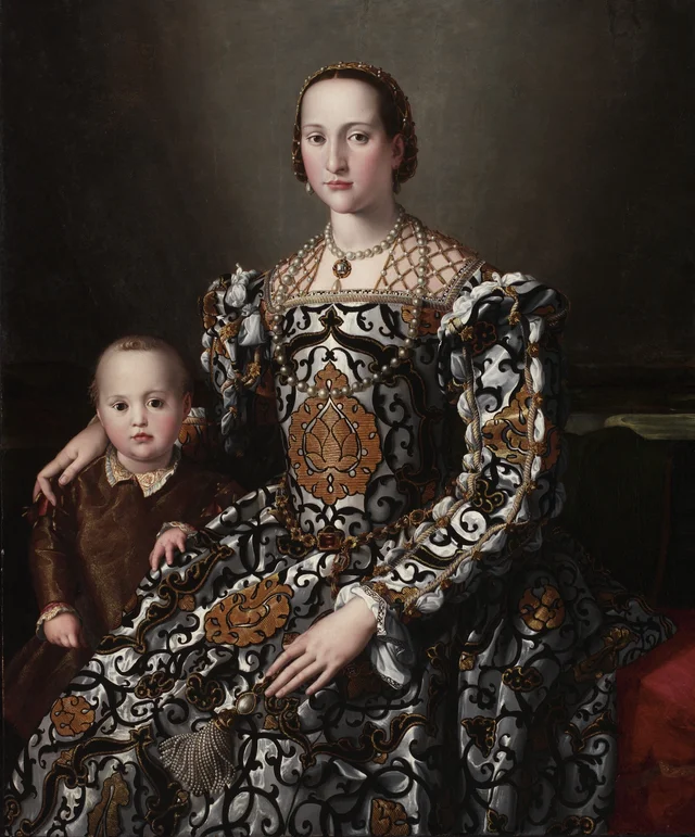 Éléonore de Tolède et son fils