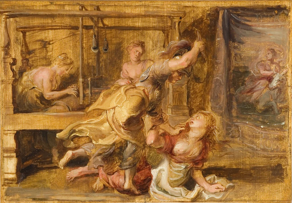 Palas e Aracne