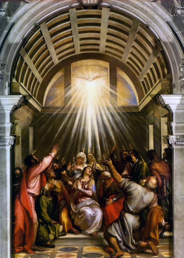 El descenso del Espíritu Santo